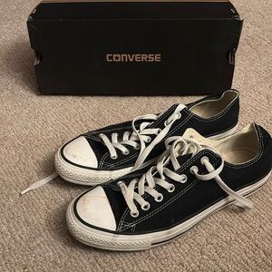 Converse all star ox black size 11